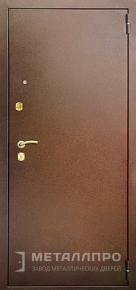 Дверь металлическая «С терморазрывом №4» с внешней стороны Порошковое напыление