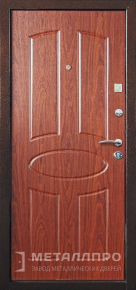 Фото внутренней стороны двери «МеталлПро МДФ №368» с отделкой МДФ ПВХ