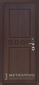 Дверь металлическая «МДФ №177» с внутренней стороны МДФ ПВХ