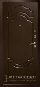 Дверь металлическая «Ламинат №3» с внутренней стороны МДФ ПВХ