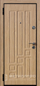 Фото внутренней стороны двери «МеталлПро МДФ №337» с отделкой МДФ ПВХ