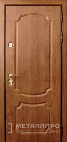 Дверь металлическая «МДФ №29» с внешней стороны МДФ Шпон