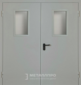 Дверь металлическая «Противопожарная №6» с внешней стороны Нитроэмаль
