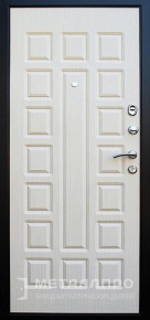 Дверь металлическая «МДФ №312» с внутренней стороны МДФ ПВХ