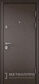 Дверь металлическая «Порошок №23» с внешней стороны Порошковое напыление
