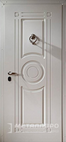 Дверь металлическая «МДФ №42» с внешней стороны МДФ ПВХ