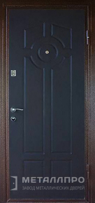 Дверь металлическая «МДФ №67» с внешней стороны МДФ ПВХ