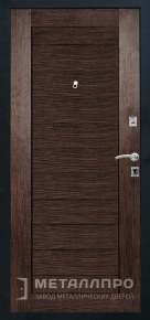 Дверь металлическая «МДФ №345» с внутренней стороны МДФ ПВХ