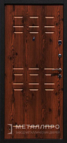 Дверь металлическая «С терморазрывом №28» с внутренней стороны МДФ ПВХ