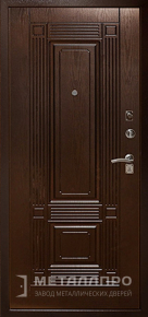 Дверь металлическая «МДФ №27» с внутренней стороны МДФ ПВХ