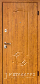 Фото внешней стороны двери «МеталлПро МДФ №346» с отделкой МДФ ПВХ