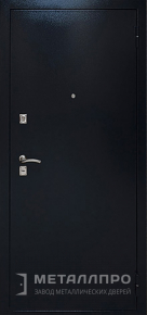 Дверь металлическая «Порошок №38» с внешней стороны Порошковое напыление