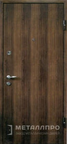 Дверь металлическая «Ламинат №37» с внешней стороны Ламинат