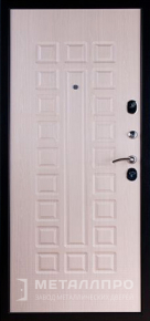 Дверь металлическая «Дверь с ковкой №4» с внутренней стороны МДФ ПВХ