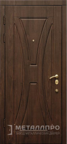 Дверь металлическая «МДФ №159» с внутренней стороны МДФ ПВХ
