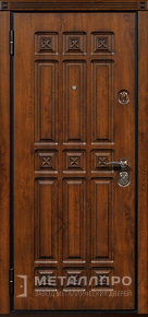 Дверь металлическая «Массив дуба №7» с внутренней стороны Массив дуба