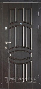 Дверь металлическая «МДФ №164» с внешней стороны МДФ ПВХ