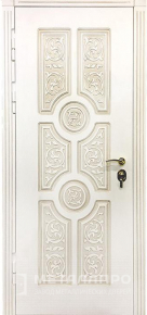 Дверь металлическая «МДФ №339» с внутренней стороны МДФ ПВХ