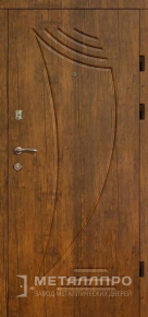 Дверь металлическая «МДФ №159» с внешней стороны МДФ ПВХ