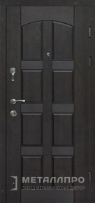 Дверь металлическая «МДФ №381» с внешней стороны МДФ ПВХ