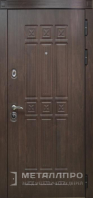 Дверь металлическая «МДФ №305» с внешней стороны МДФ ПВХ