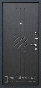 Дверь металлическая «МДФ №80» с внутренней стороны МДФ ПВХ