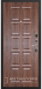 Дверь металлическая «МДФ №382» с внутренней стороны МДФ ПВХ