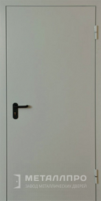 Дверь металлическая «Противопожарная №1» с внешней стороны Нитроэмаль