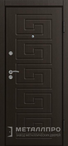 Дверь металлическая «МДФ №316» с внешней стороны МДФ ПВХ