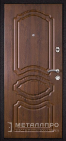 Фото внутренней стороны двери «МеталлПро МДФ №328» с отделкой МДФ ПВХ