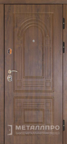 Дверь металлическая «МДФ №391» с внешней стороны МДФ ПВХ