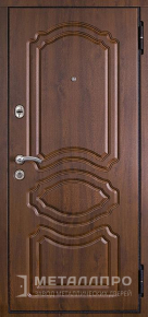 Фото внешней стороны двери «МеталлПро МДФ №328» с отделкой МДФ ПВХ