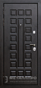 Дверь металлическая «Порошок №12» с внутренней стороны МДФ ПВХ