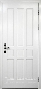 Дверь металлическая «МДФ №80» с внешней стороны МДФ ПВХ