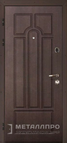 Дверь металлическая «МДФ №162» с внутренней стороны МДФ ПВХ