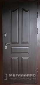 Дверь металлическая «МДФ №32» с внешней стороны МДФ ПВХ