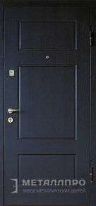 Фото внешней стороны двери «МеталлПро МДФ №343» с отделкой МДФ ПВХ