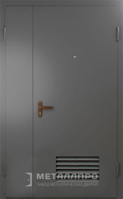 Дверь металлическая «Техническая дверь №7» с внешней стороны Нитроэмаль