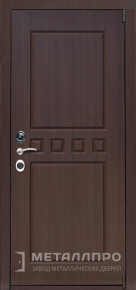 Дверь металлическая «С терморазрывом №45» с внешней стороны МДФ ПВХ