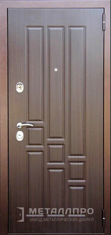 Фото внешней стороны двери «МДФ №49» c отделкой МДФ ПВХ