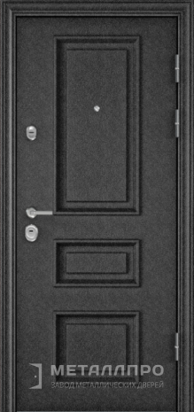 Фото внешней стороны двери «Порошок №17» c отделкой Порошковое напыление