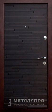 Фото внутренней стороны двери «МДФ №44» c отделкой МДФ ПВХ