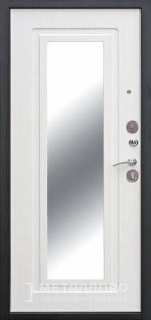 Фото внутренней стороны двери «С зеркалом №58» c отделкой МДФ ПВХ