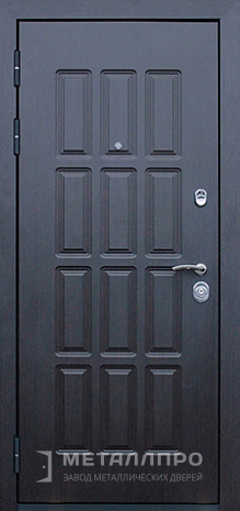 Фото внутренней стороны двери «Ламинат №5» c отделкой МДФ ПВХ