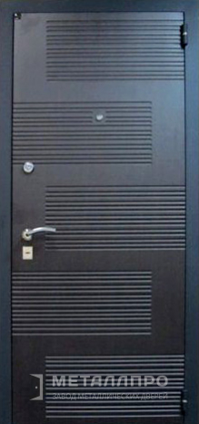 Фото внешней стороны двери «МДФ №74» c отделкой МДФ ПВХ