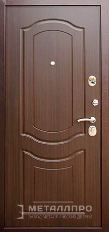 Фото внутренней стороны двери «МДФ №36» c отделкой МДФ ПВХ