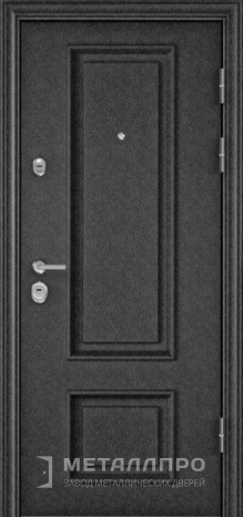 Фото внешней стороны двери «С зеркалом №67» c отделкой Порошковое напыление