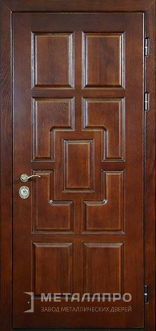 Фото внешней стороны двери «МДФ №66» c отделкой МДФ ПВХ