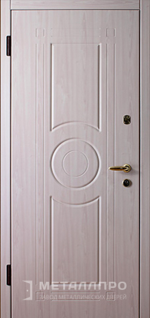 Фото внутренней стороны двери «МДФ №215» c отделкой МДФ ПВХ