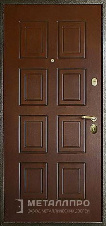 Фото внутренней стороны двери «МДФ №189» c отделкой МДФ ПВХ